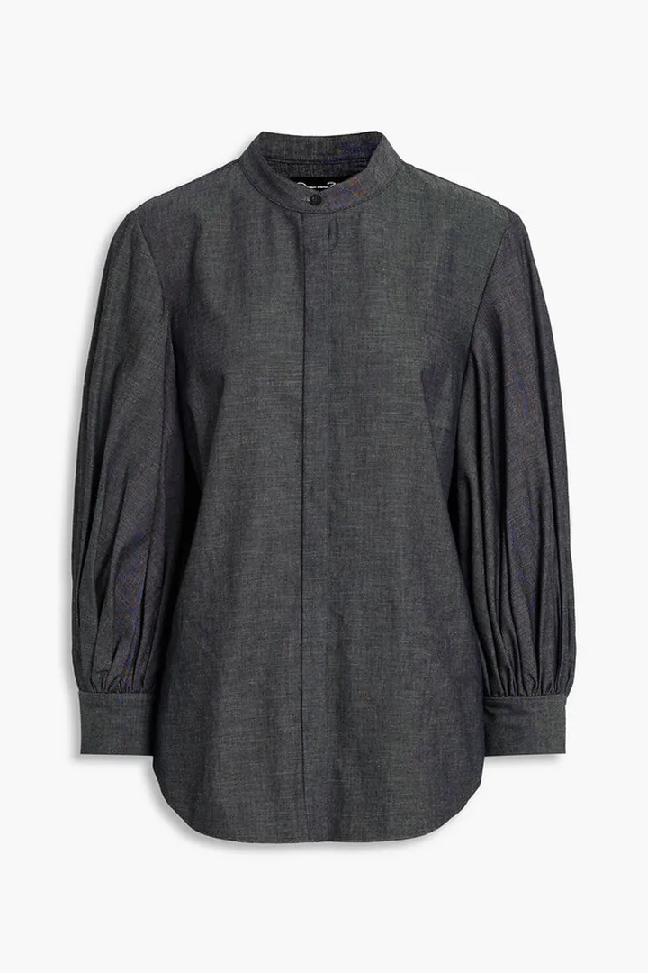 Cotton-chambray shirt