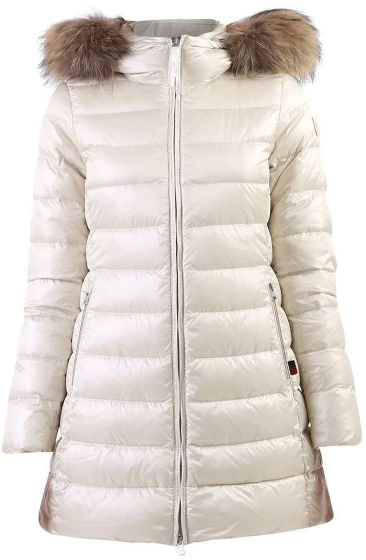 Woolrich Fur Trim Down Jacket