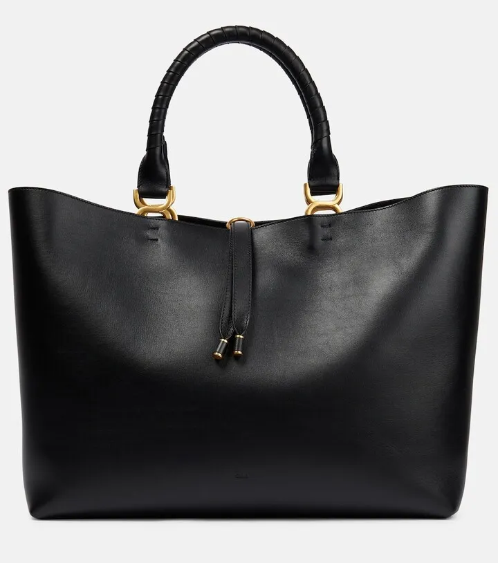Marcie Large leather tote bag