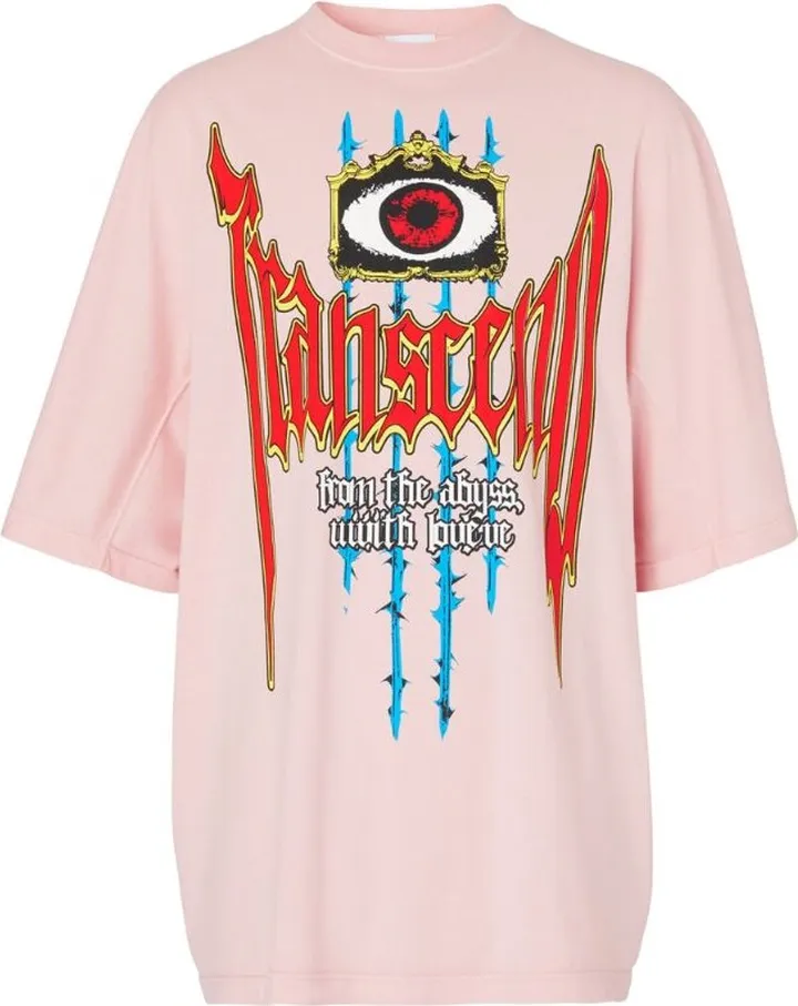 Burberry Oversized Graphic Print T-Shirt