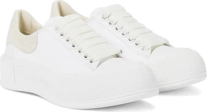 Deck Plimsoll canvas sneakers