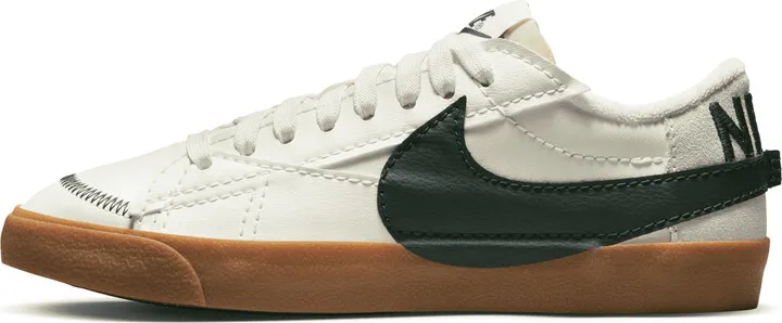Nike Men's Blazer Low '77 Jumbo Shoes in White
