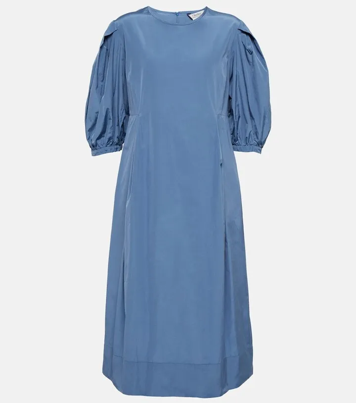 Liuti taffeta midi dress