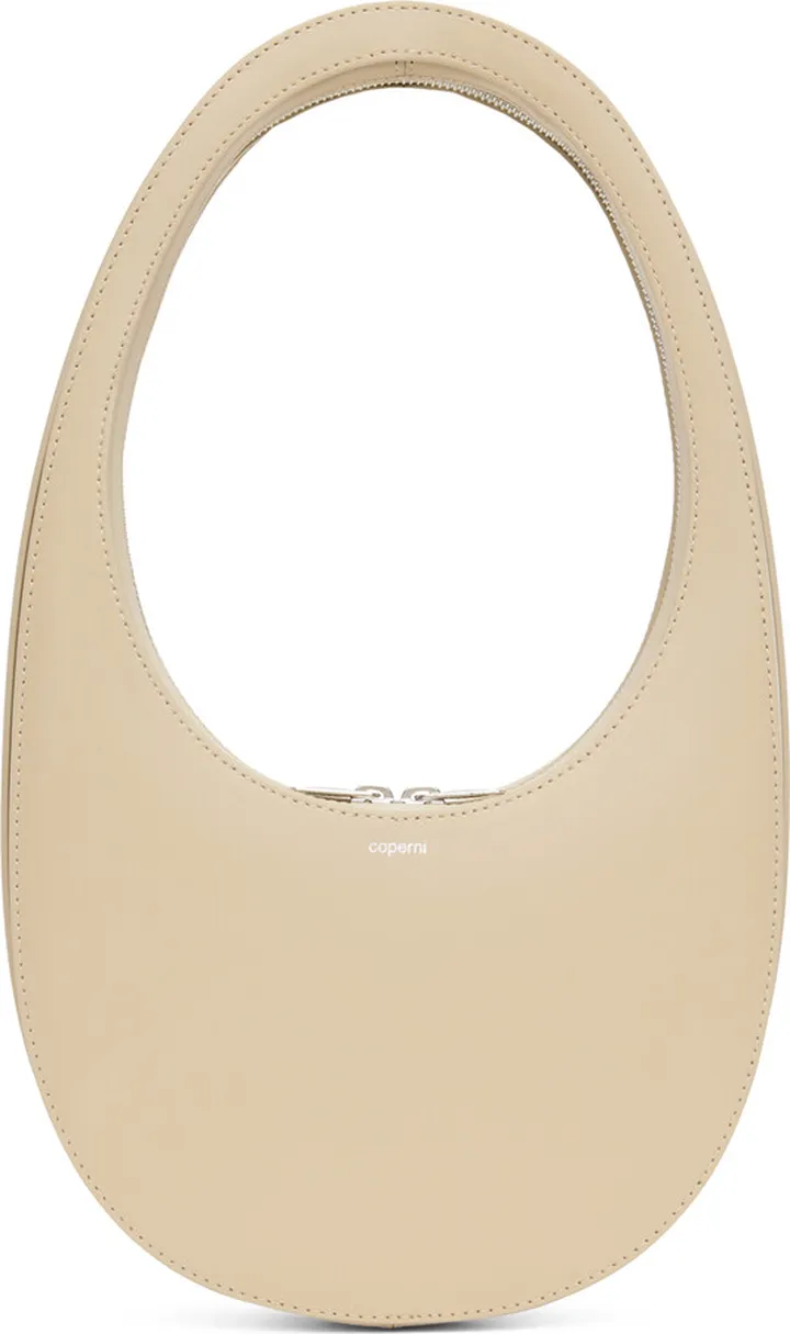 Coperni SSENSE Exclusive Beige Swipe Bag