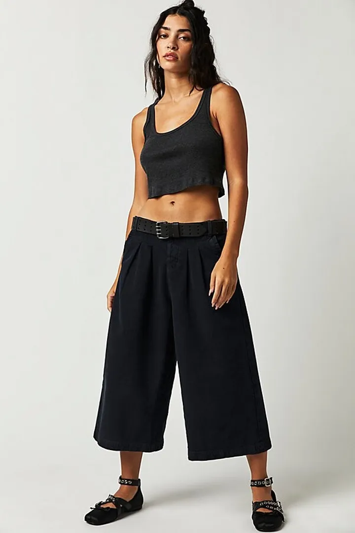 Hard Rain Gaucho Pants by Free People
