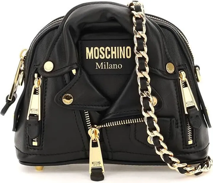 Nappa Leather Mini Biker Bag