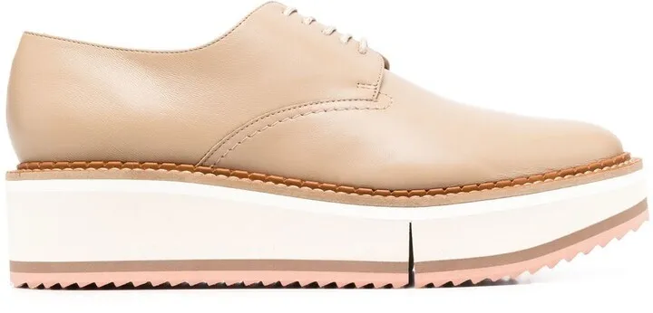 Brook leather derby shoes