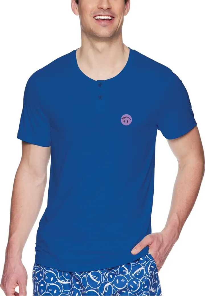 Joe Boxer Men's Super Soft Upside Down Licky Henley
