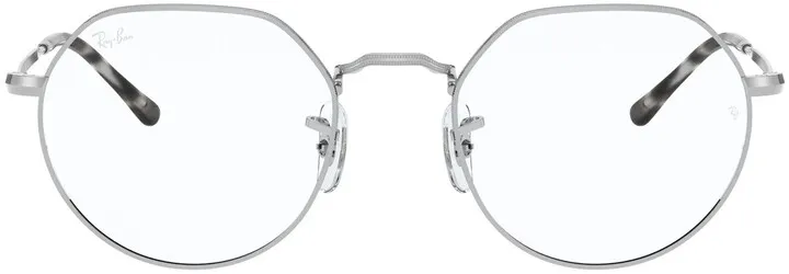 Unisex Jack 49mm Hexagonal Optical Glasses