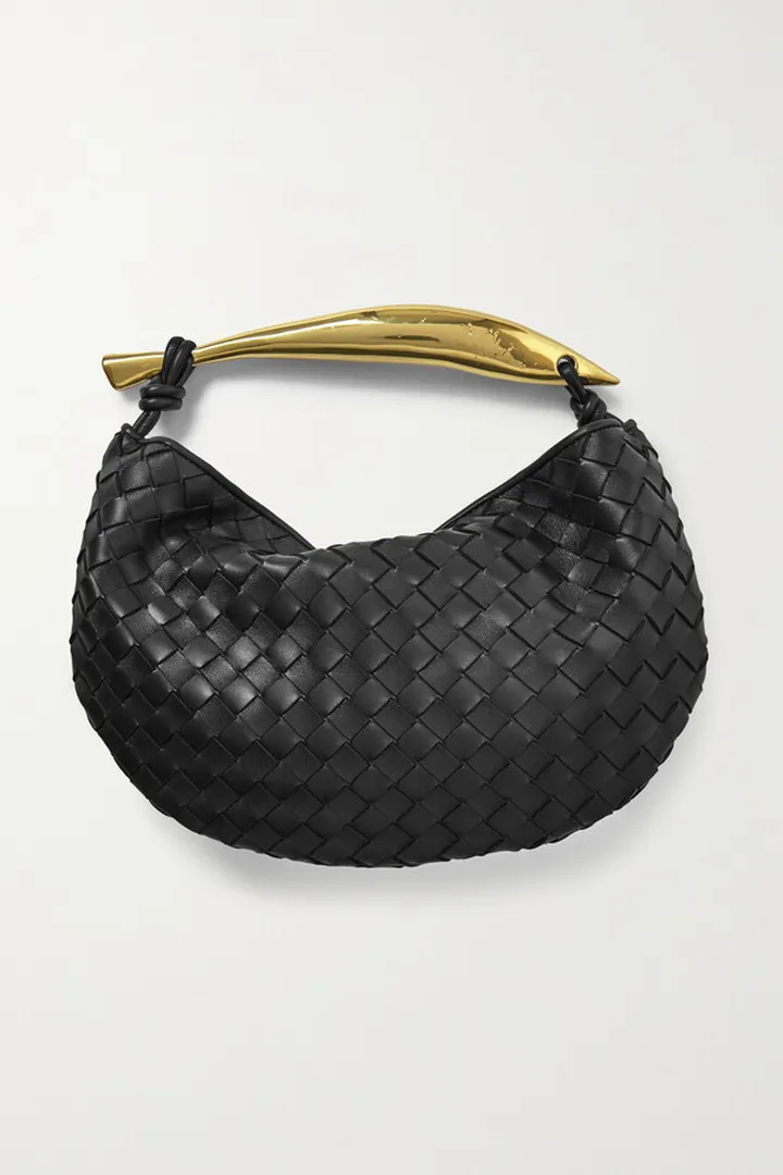 Bottega Veneta - Sardine Intrecciato Leather Tote - Black
