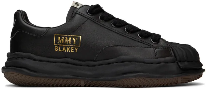 Miharayasuhiro Black Leather Blakey OG Sneakers