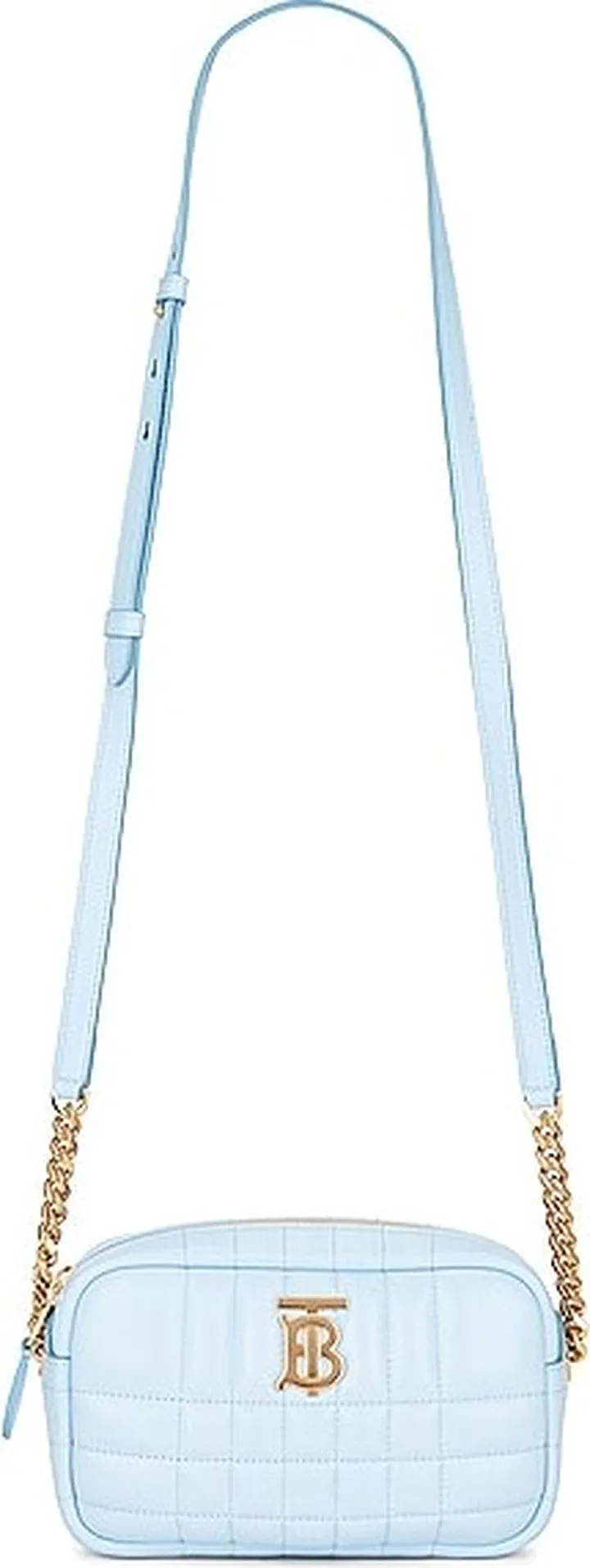 Burberry Lola Camera Bag in Baby Blue