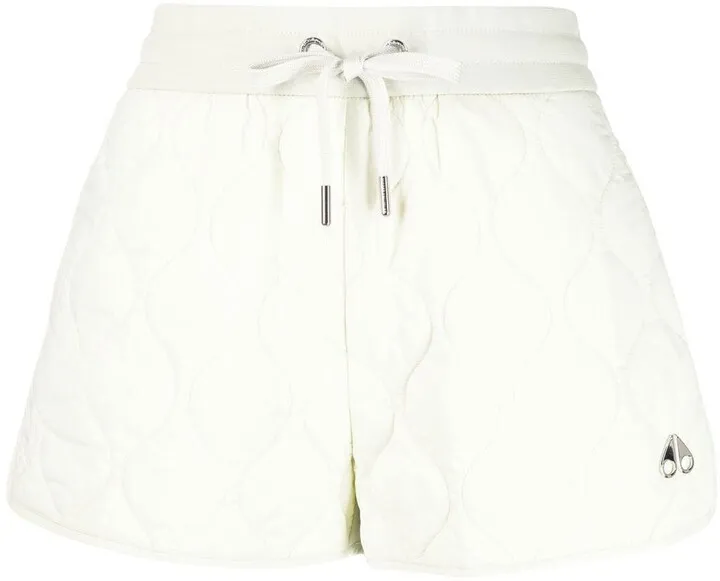 Quilted Recycled Nylon Shorts