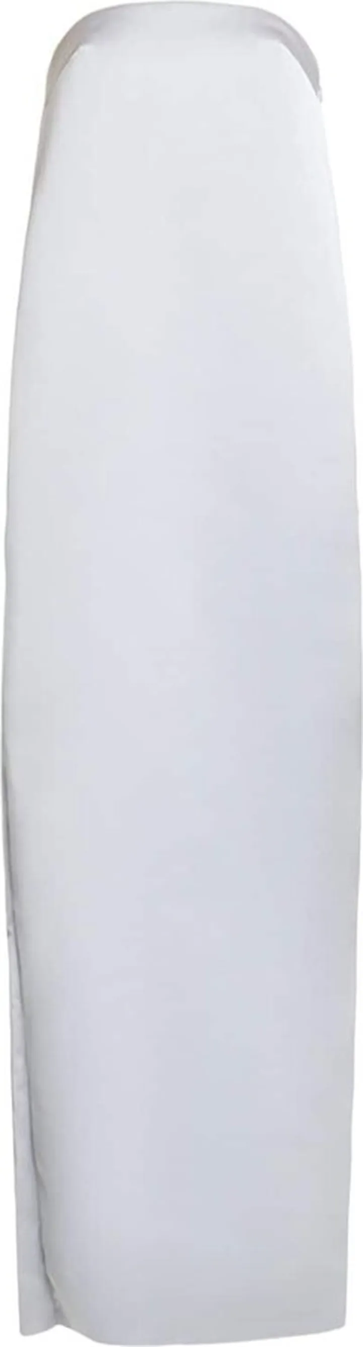Blaise satin strapless long dress