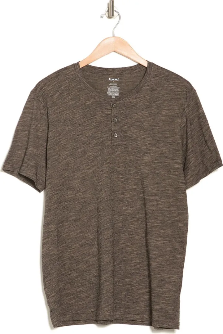 Short Sleeve Henley
