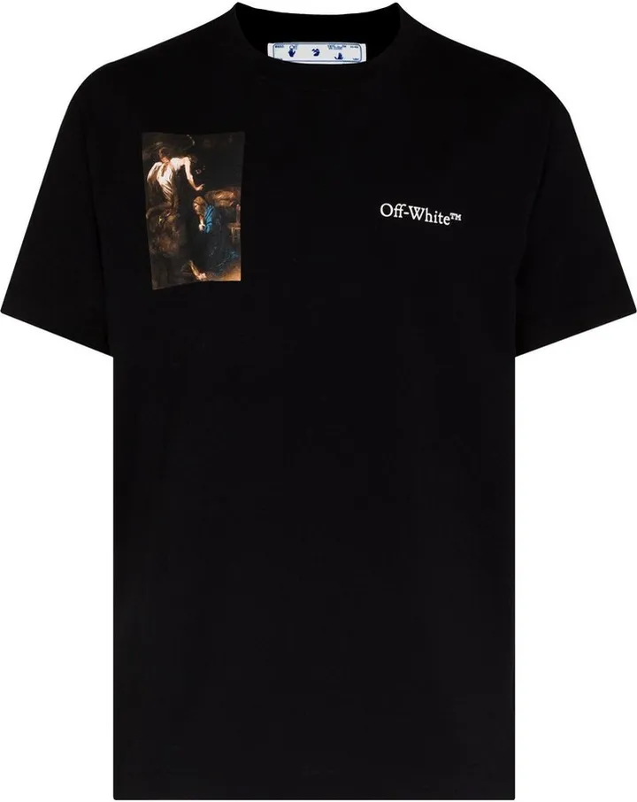 Caravaggio Lute logo-print T-shirt