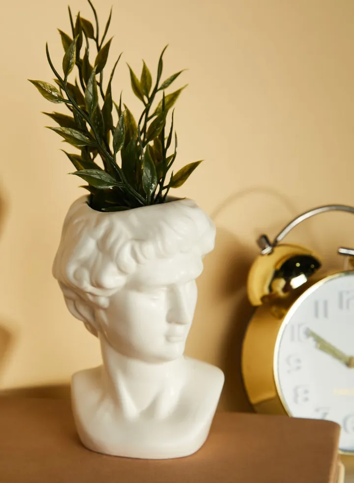 Small Greek Head Vase