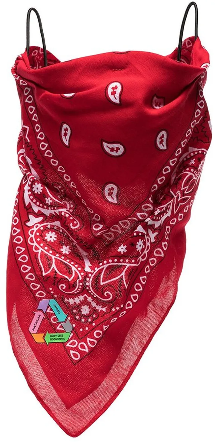 Bandana Print Face Mask