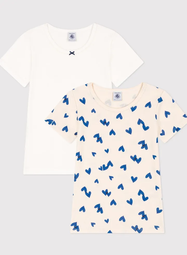 Youth 2 Pack Heart Printed T-Shirt