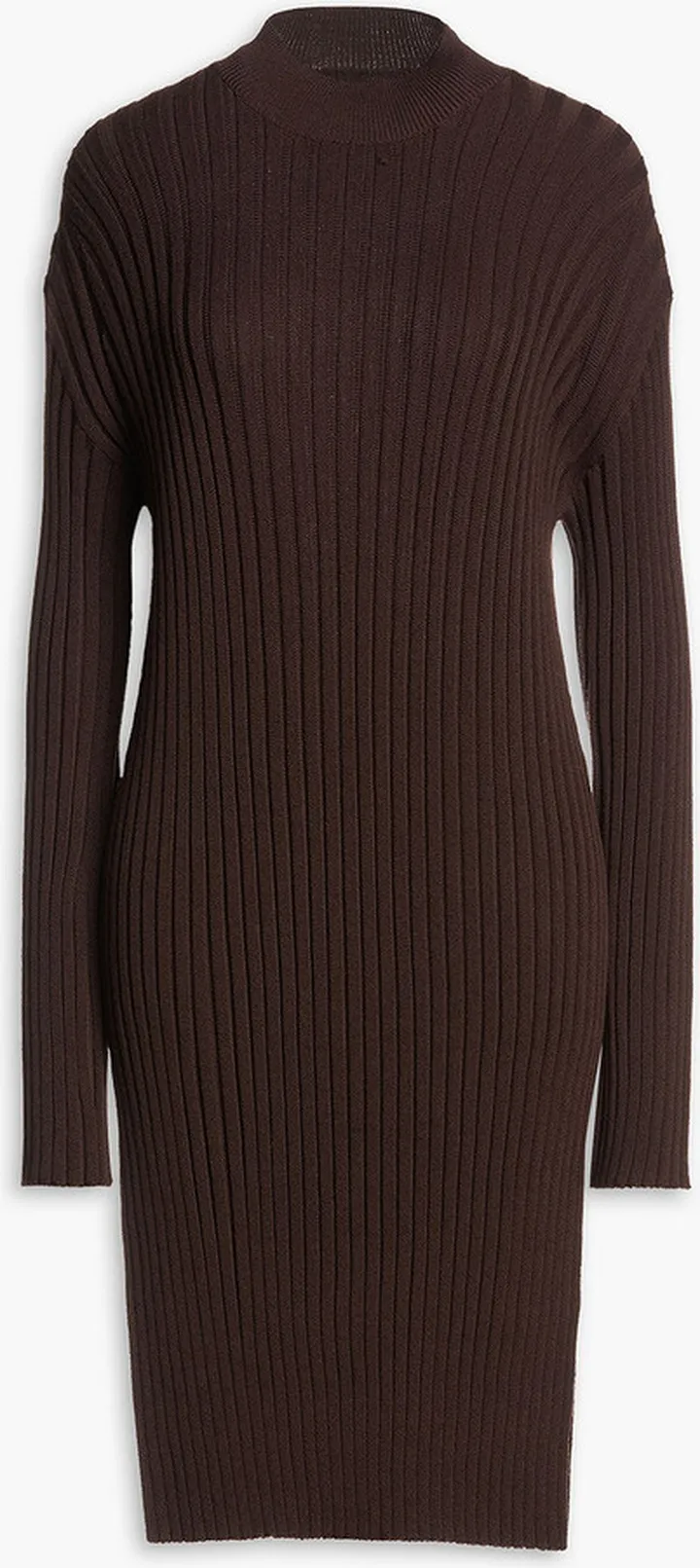 Ribbed wool dress
