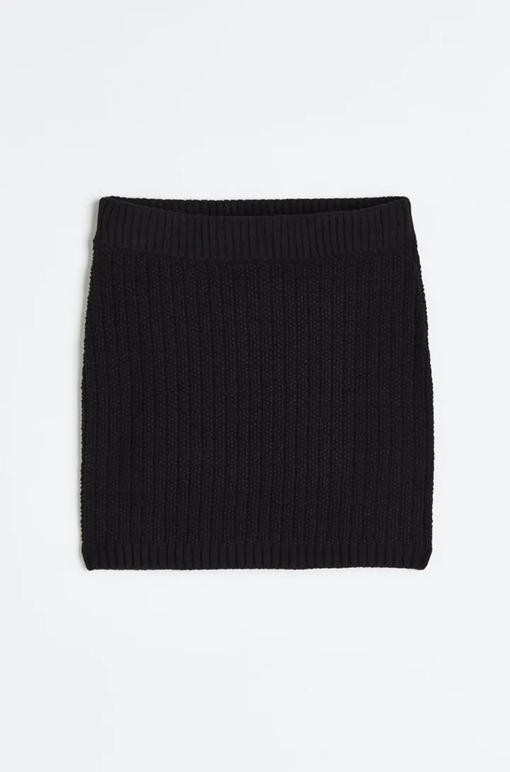 Knit Mini Skirt