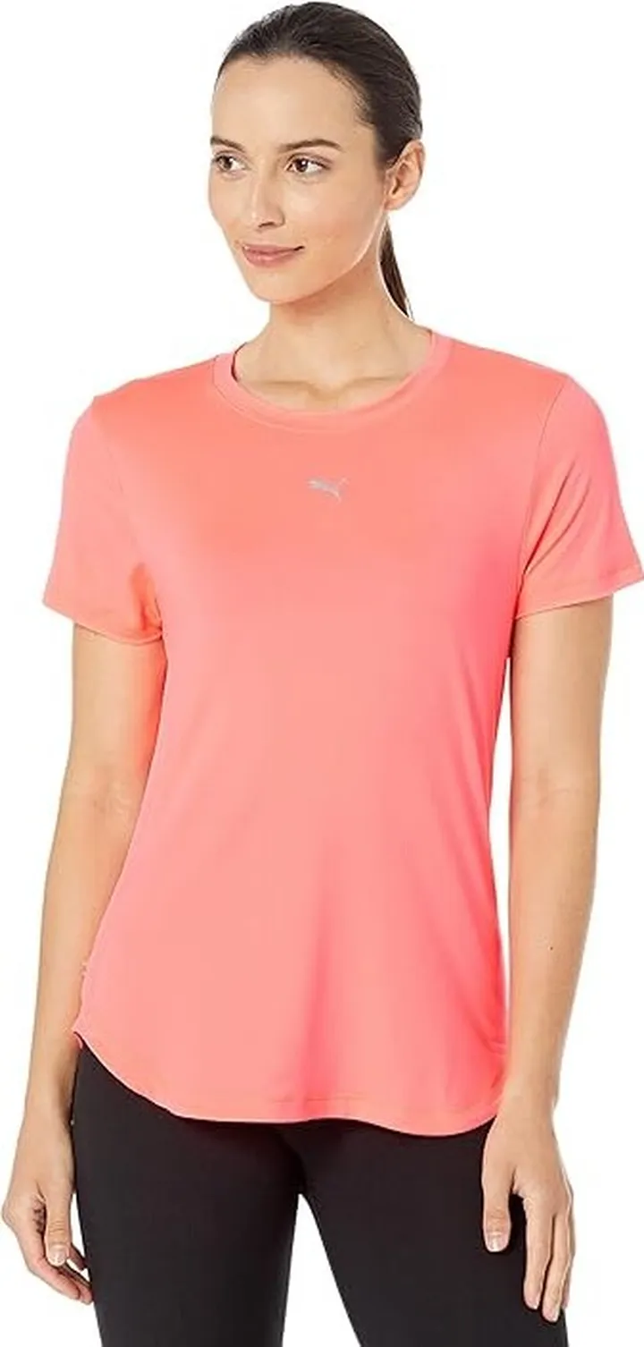 PUMA Run Cloudspun Tee (Sunset Glow) Women's Clothing