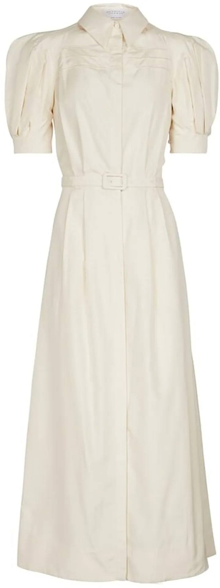 Silk midi dress