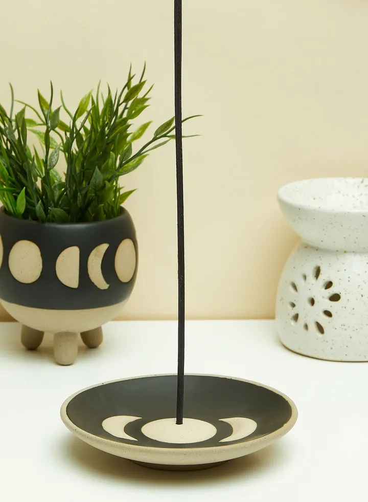 Moon Phases Incense Holder
