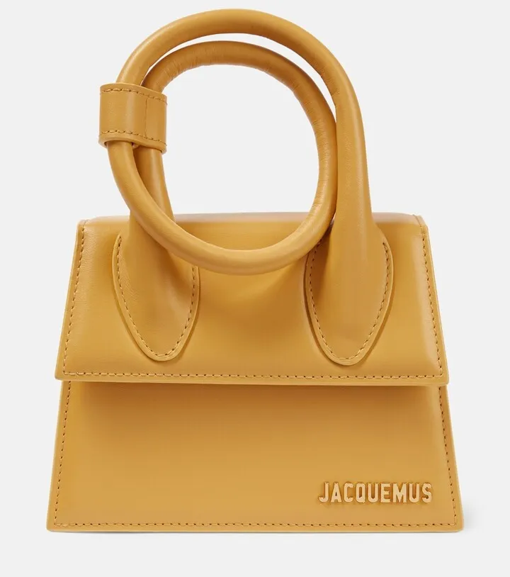 Le Chiquito Noeud leather tote bag