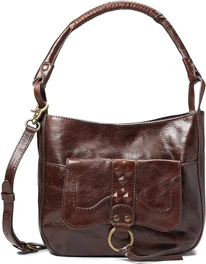 Frye Corrine Crossbody (Cognac) Handbags