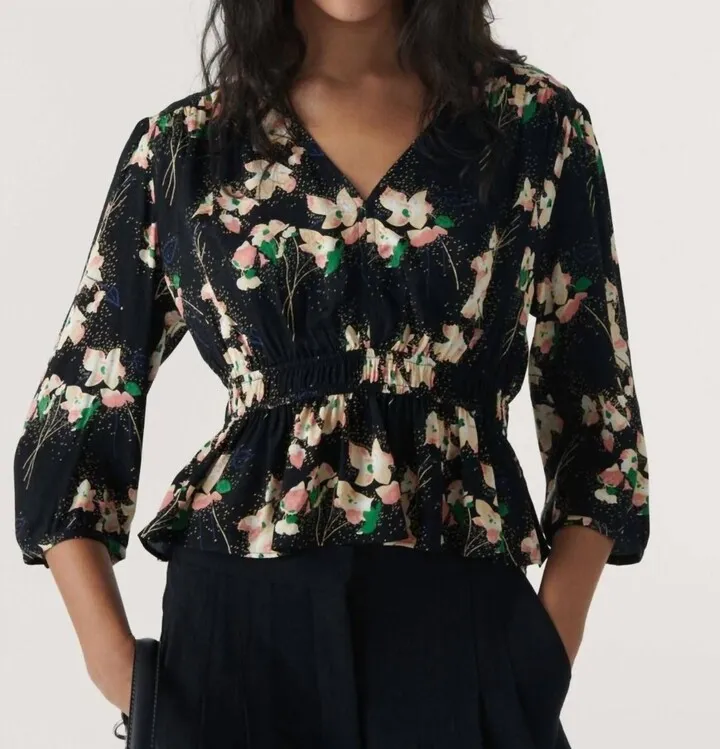 Edon Top in Noir
