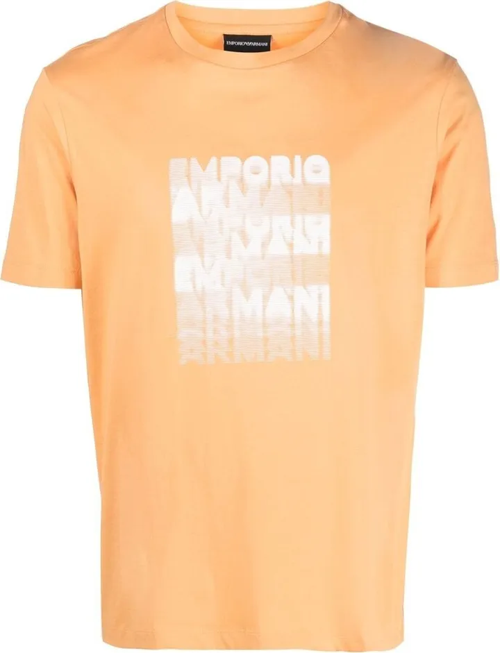 logo-print cotton T-shirt