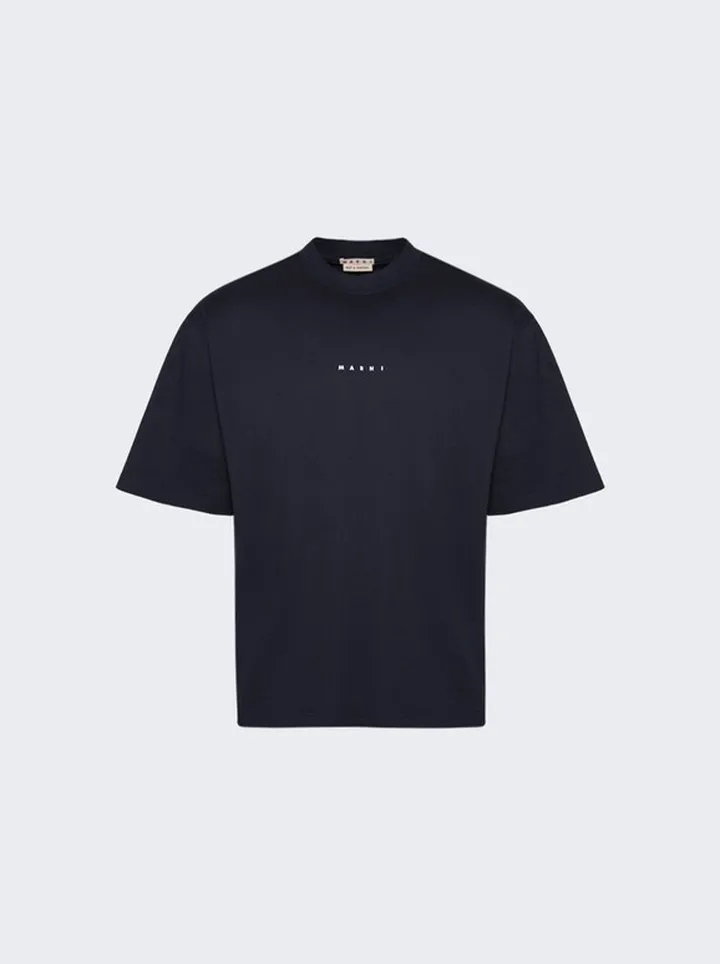 Classic T-shirt Blue And Black