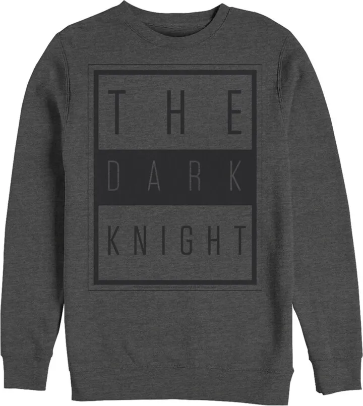 Men's Batman Dark Night Frame Sweatshirt - Charcoal Heather - X Large