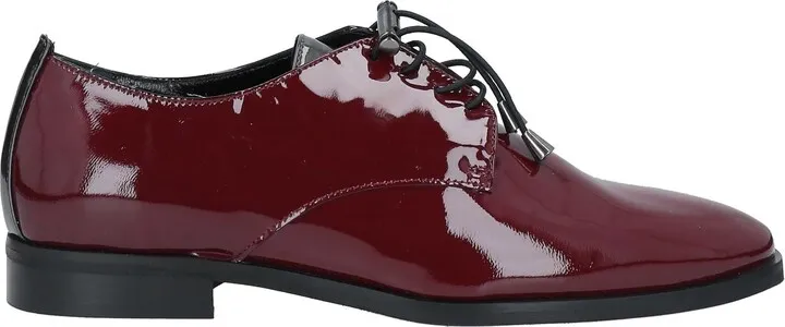 Lace-up Shoes Burgundy