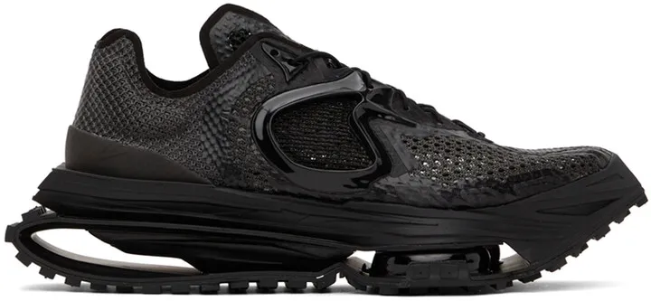 Nike Black MMW Edition Zoom 4 Sneakers
