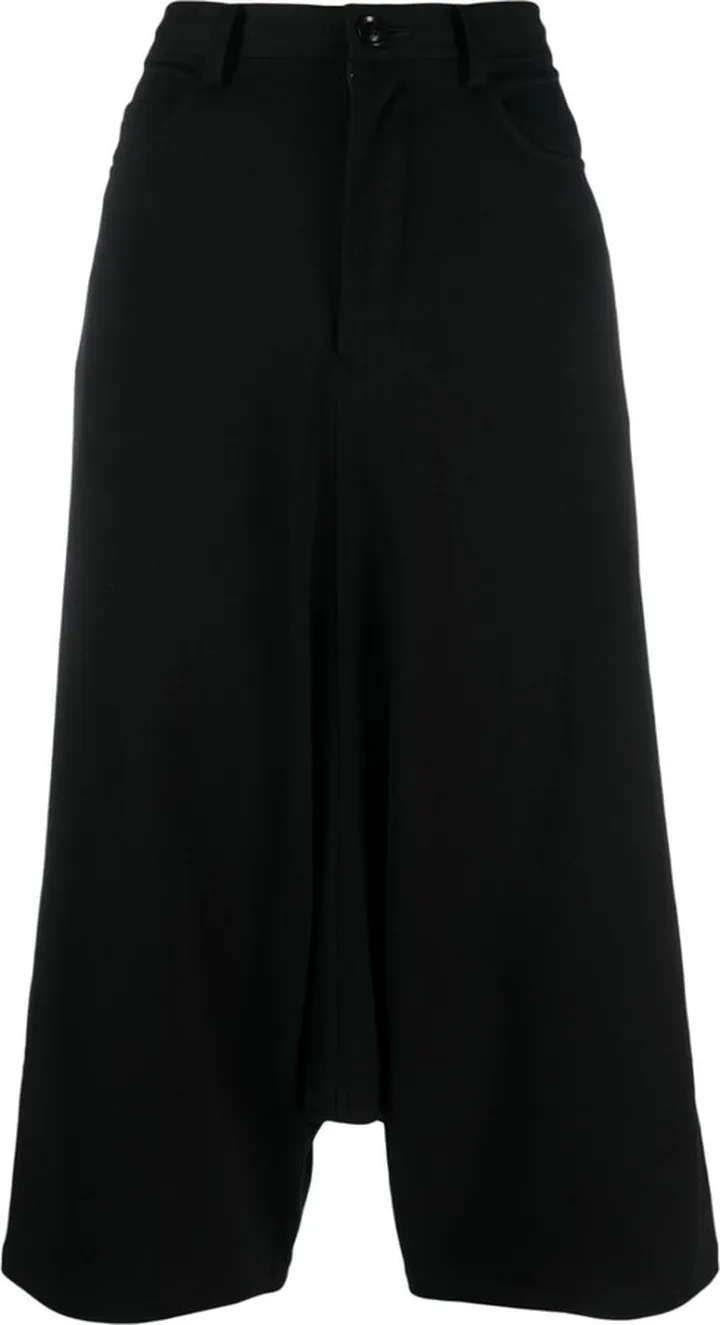 Cropped Wide-Leg Trousers