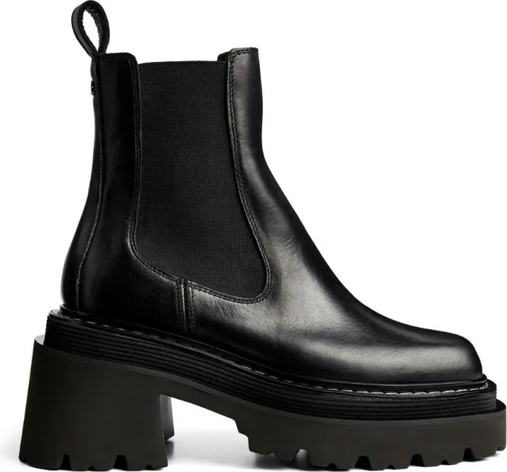 Sandro Leather Chelsea Boots