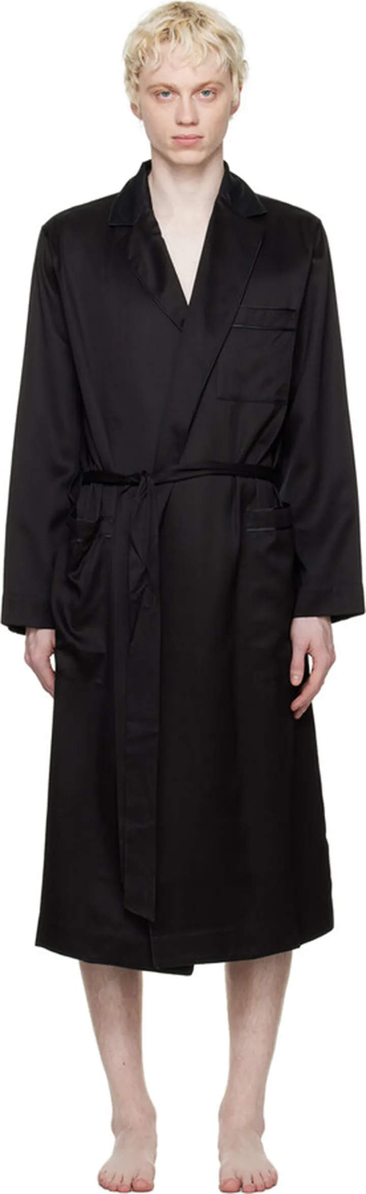 CDLP Black Home Robe