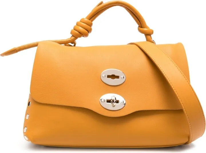 Postina leather shoulder bag