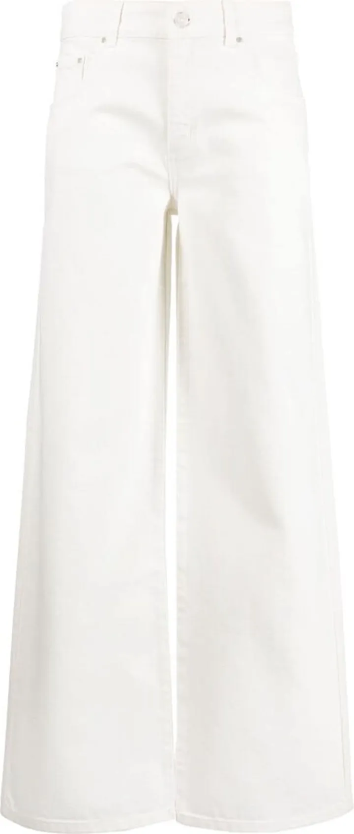 Wide-Leg Cotton Jeans