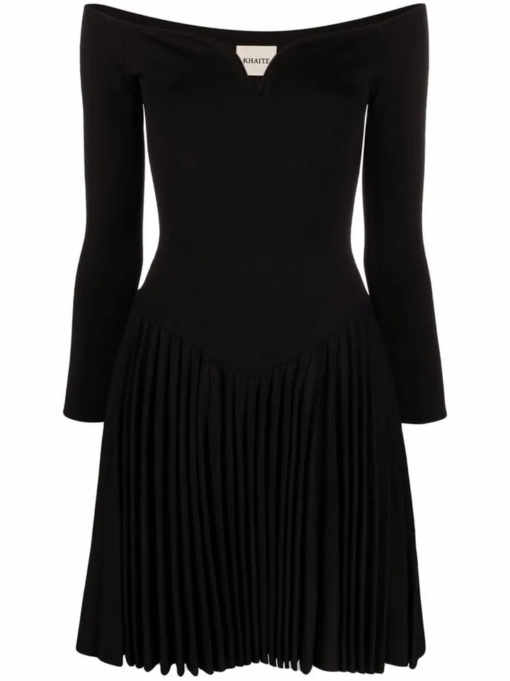 Trudi pleated dress