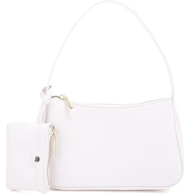 Mali Recycled Vegan Leather Baguette Shoulder Bag