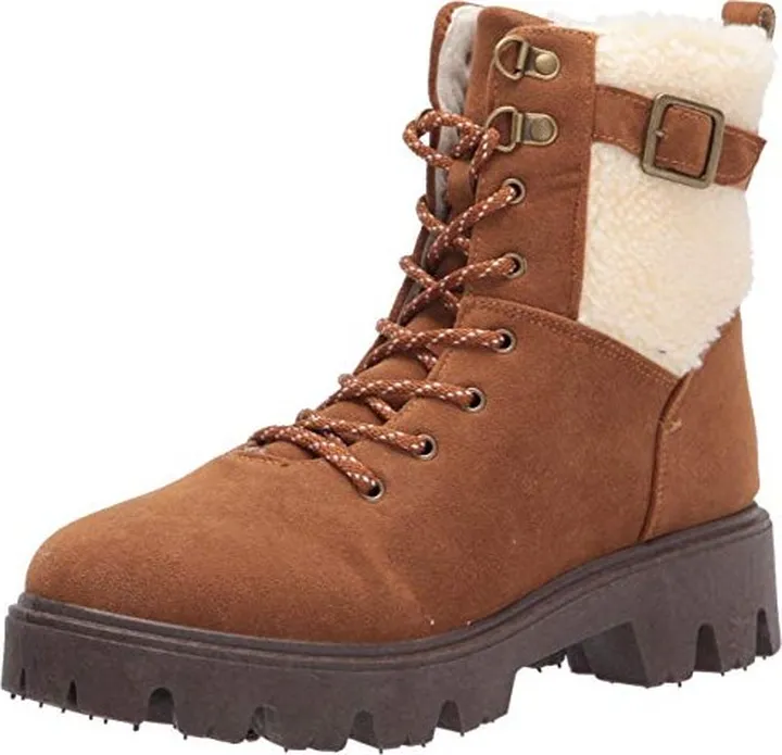 YOKI Womens Comfort Combat Boot