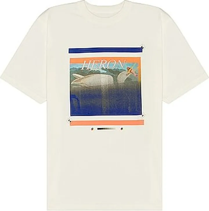 Heron Preston Misprinted Heron Tee in White