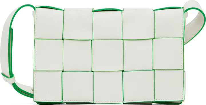 Bottega Veneta White Cassette Bag