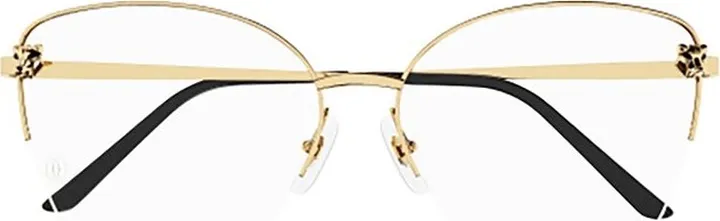 Cartier Round Semi Rimless Glasses