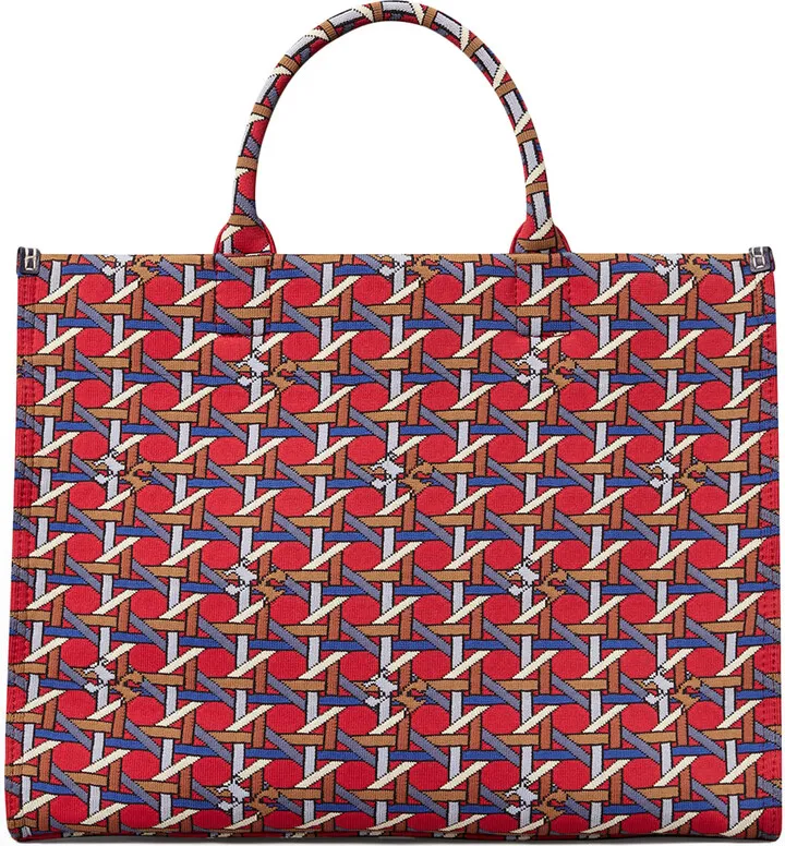 Ella Circular Knit Tote Bag