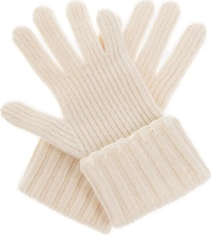 Chloé Topstitched Knitted Gloves