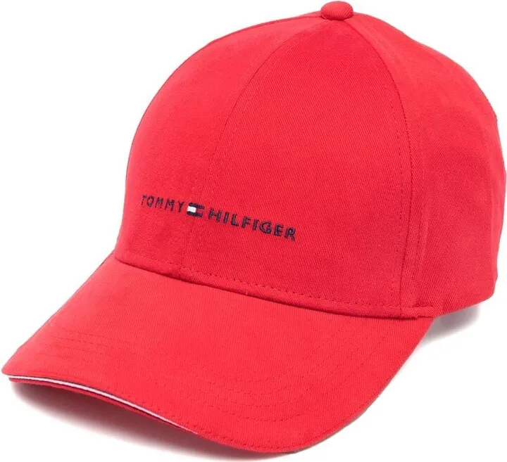 Embroidered-Logo Detail Baseball Cap